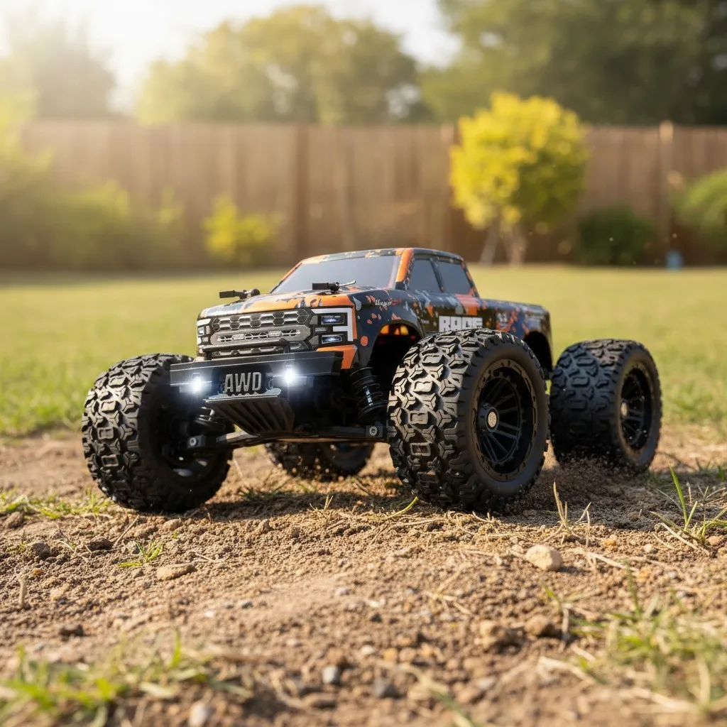 

1:18 Scale RC Monster Truck - 36km/h 4WD Off-Road Electric Vehicle for All Ages