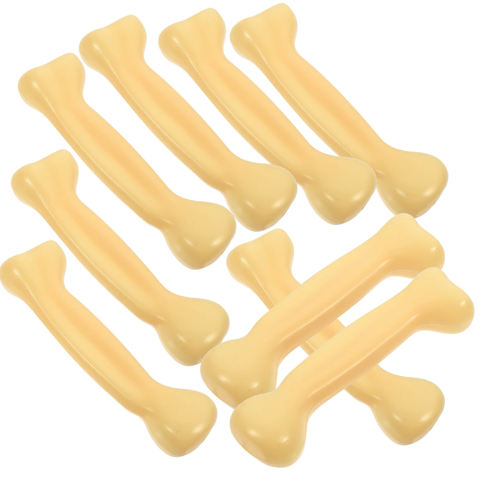 12 Pcs Bone Digging Accessories Decorative Props Plastic Bones Cosplay Small Models Dinosaur for Finding Sand Human