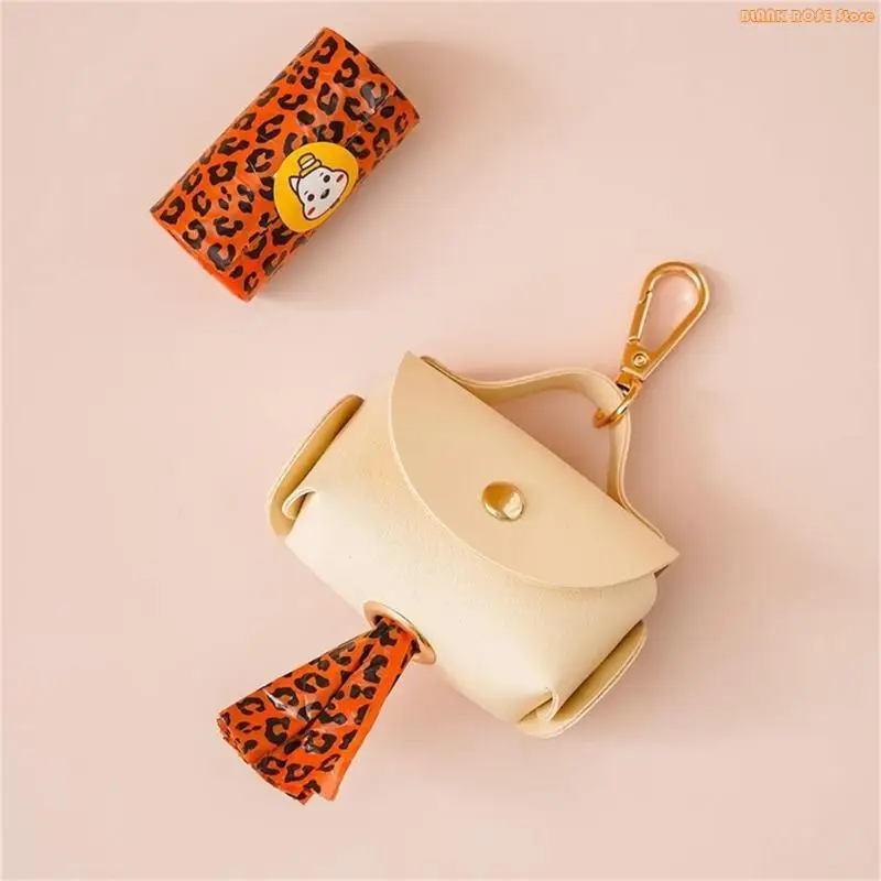 K1AE Pet Poop Bags Holder Convenient Dogs Poop Bag for Outdoor Pet Walking Running