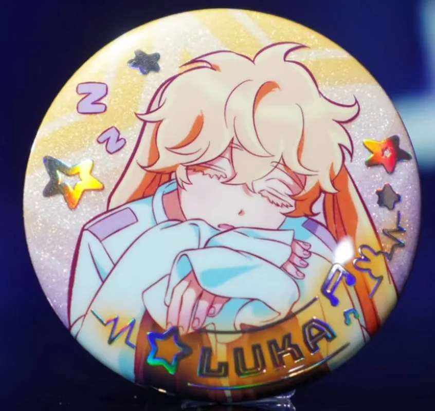 

Hot Genuine In Stock Alien Stage Japanese Animate Flash Bunny Badge Alien Stage Ivan Till Sua Luka Hyuna Fan'S Cute Gifts Toys