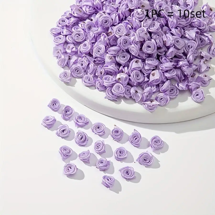 1/5/10/20/50/100pcs Mini Artificial Roses Suitable for Valentine' Day, Wedding, Decorations - Mini Rose Bouquets, Table Centerpi