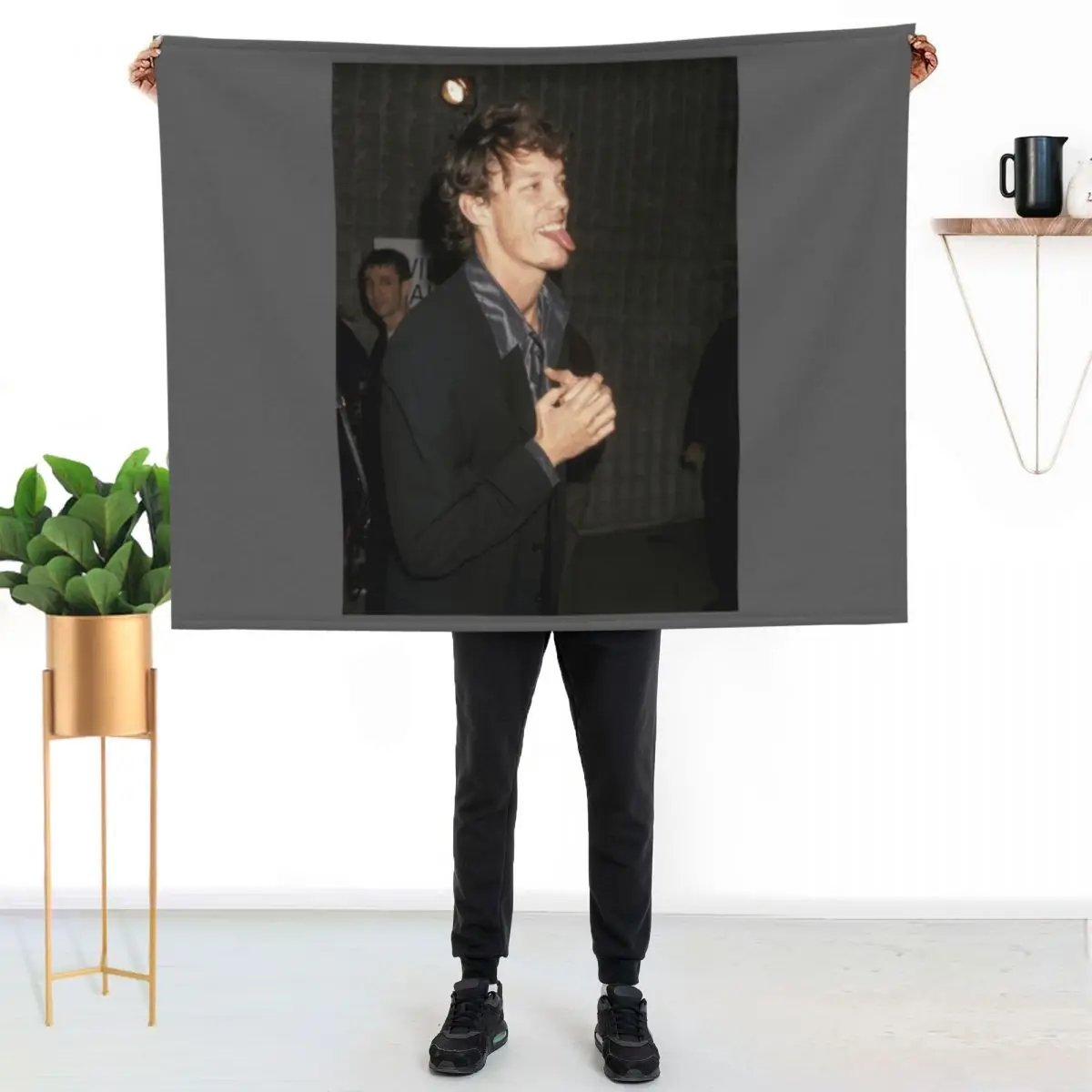 Matthew Lillard Throw Blanket Quilt Sofa Quilt Luxury Designer Warm Furry Weighted Blankets