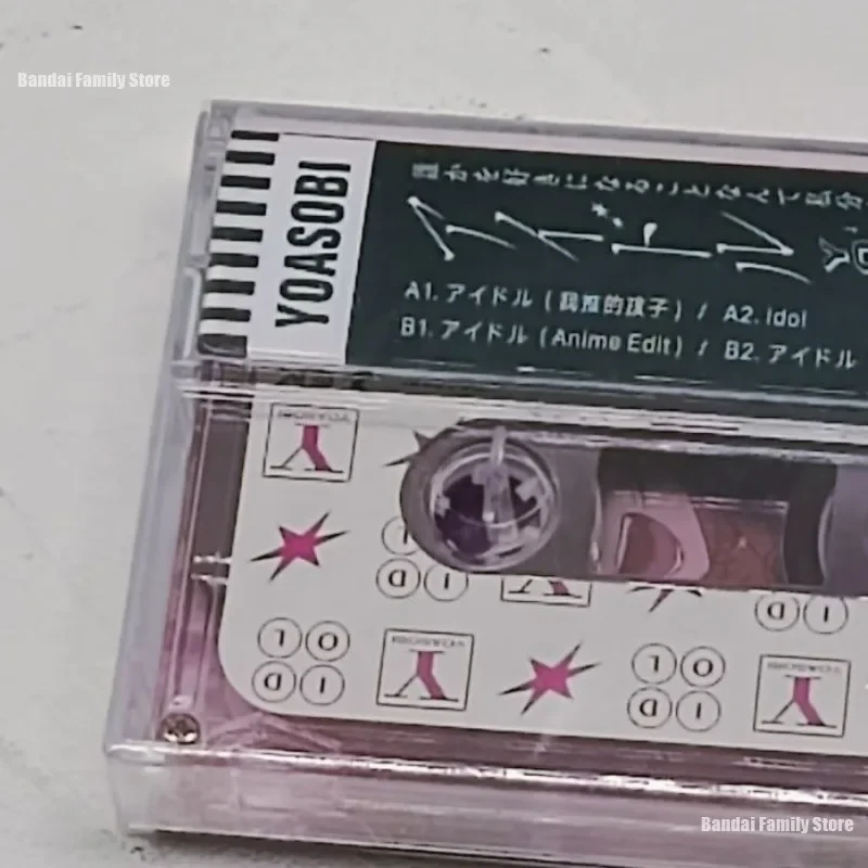 OSHI NO KO YOASOBI plester musik Anime Pria Wanita, plester magnetik musik kartun, rekaman koleksi hadiah ulang tahun