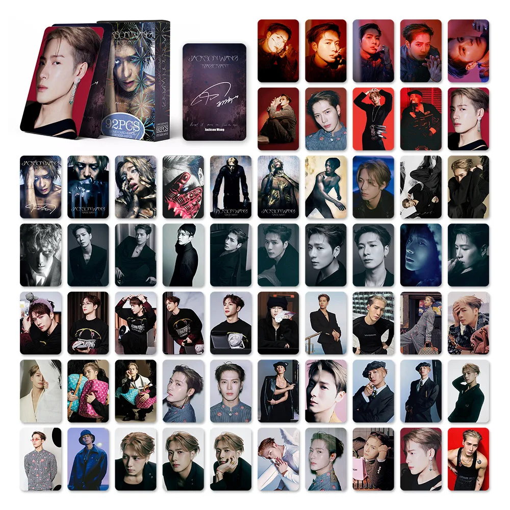 92 шт./компл. Kpop Idol GOT7 Jackson новый альбом MAGICMAN2 Lomo карты Jay B Mark BamBam HD печать фотокарточки и наклейки подарок для фанатов 92 шт./компл. Kpop Idol GOT7 Jackson новый альбом MAGICMAN2 Lomo карты Jay B Mark BamBam HD печать фотокарточки и наклейки подарок для фанатов
