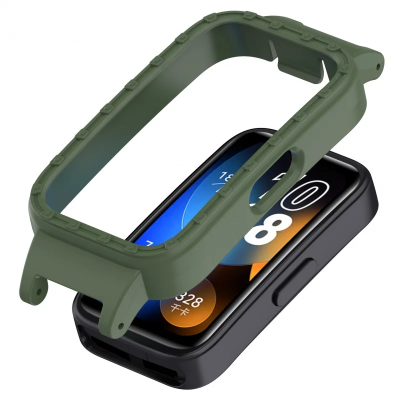 Anti-queda Dustproof Shell Film para relógio inteligente, capa protetora para pulseira Huawei 8, 12mm, 14mm