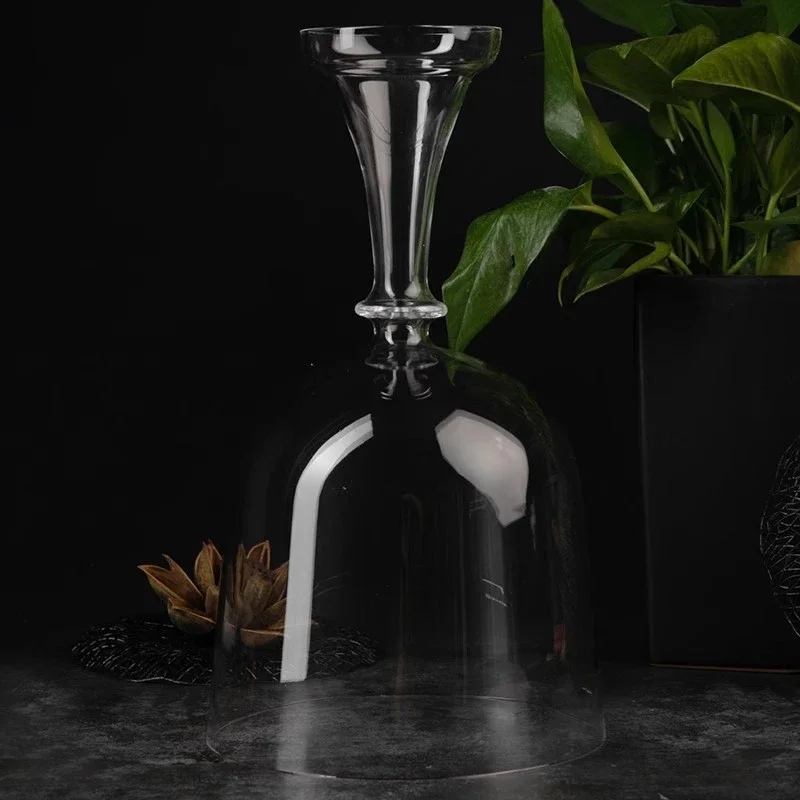 Handheld Crystal Singing Bowl 6/7/8 Inch Transparent Sound Bowl Yoga Meditation Tibetan Bowls Sound Healing Musical Instruments