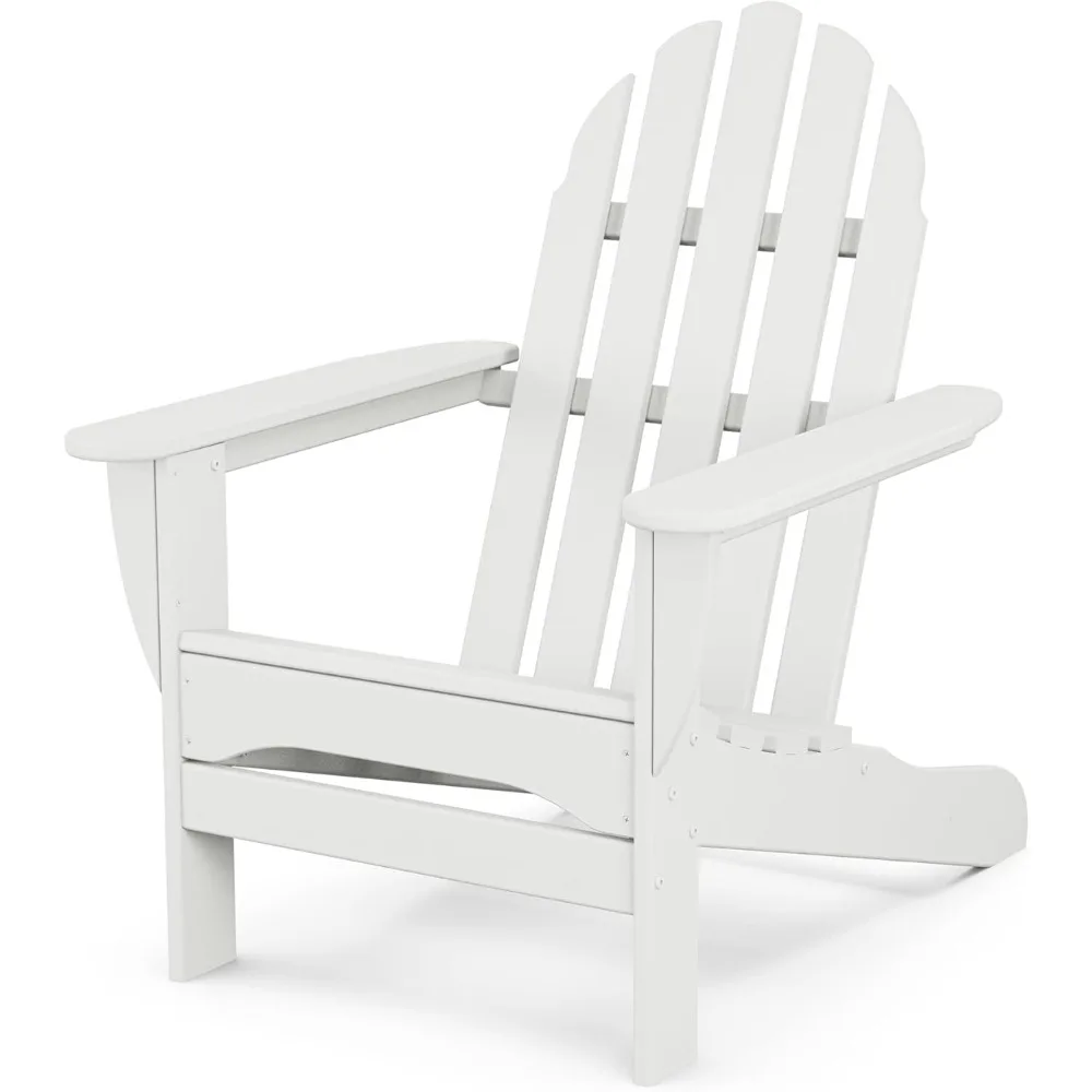 

POLYWOOD AD4030WH Classic Outdoor Adirondack Chair, White