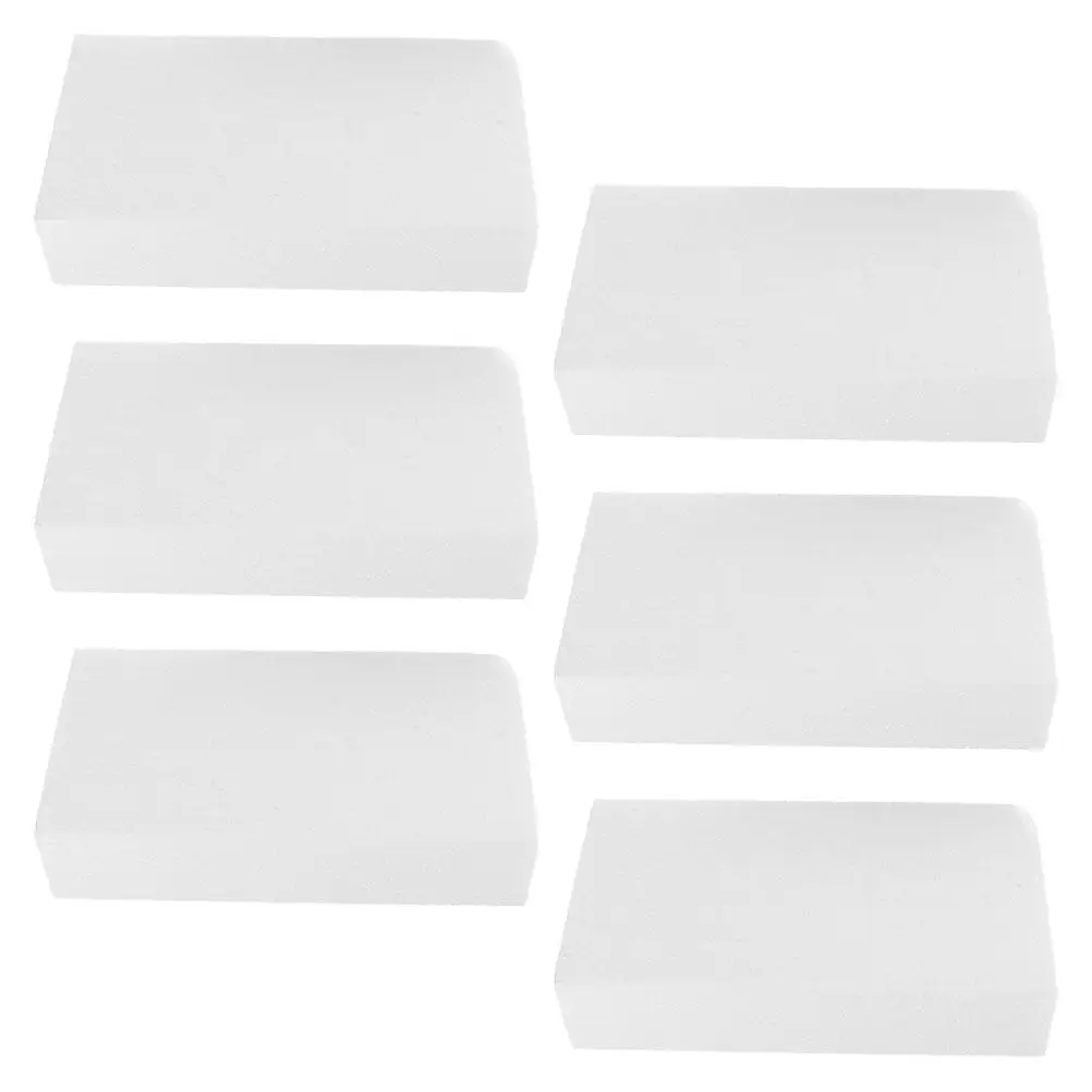 6Pcs Foam Cake Dummies Blank Practice Cakes for Decorating Skills Training Reusable Cake Decorating Models Foam Blocks DIY
