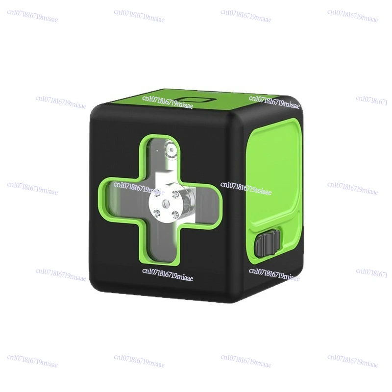 Portable mini small laser infrared level, green light 2-wire line projector, high-precision level meter, strong light