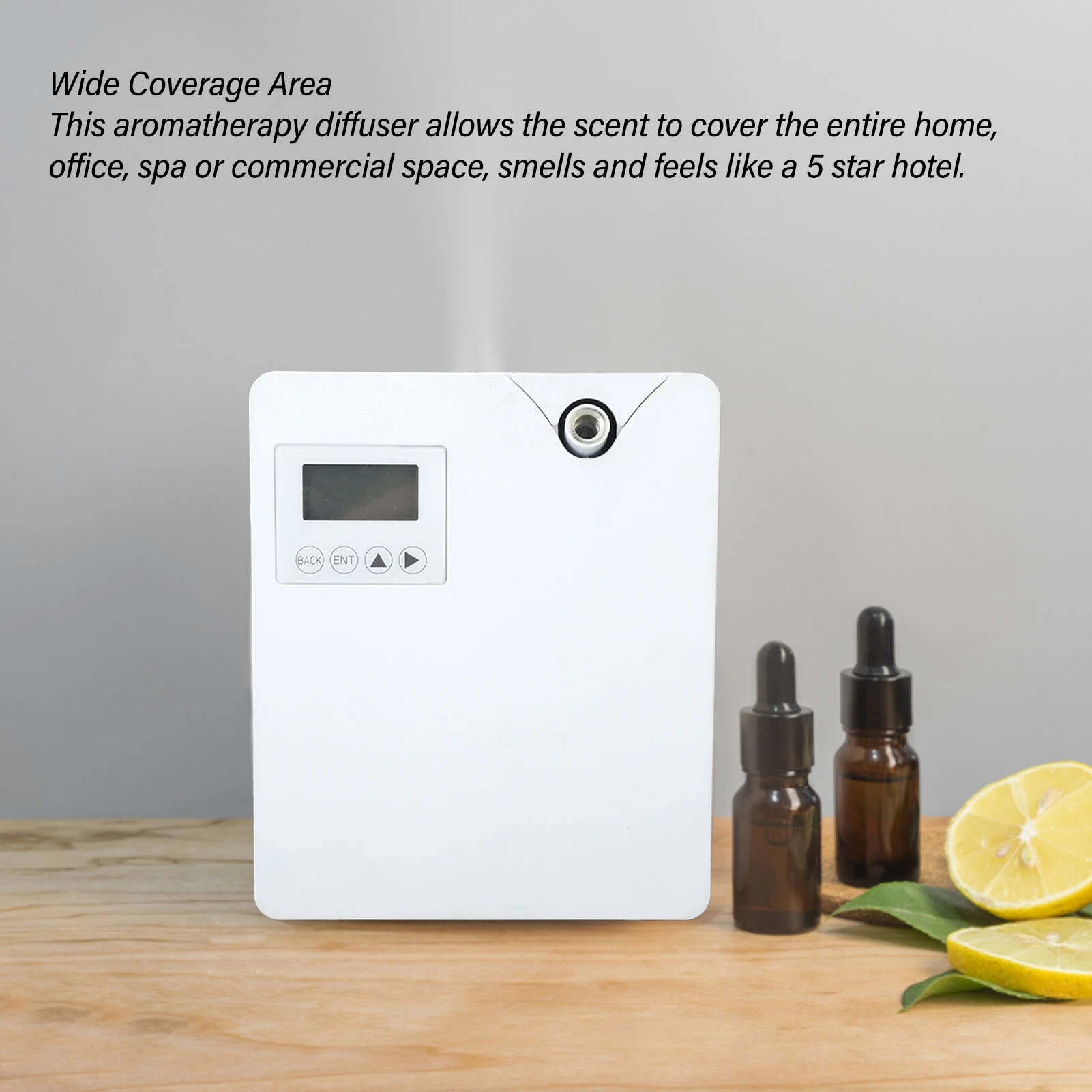 

Smart Scent Air Machine Mini Essential Oil Diffuser Nebulizing Diffusion System for Hotel Toilet US/EU/UK PLUG