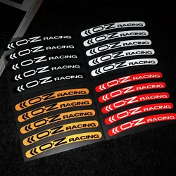 Oz Racing Car Wheel Stickers Motorcycle Tyre Reflective Rim Stickers Personalised Wheel Decorative Stickers for ktm  pcx
