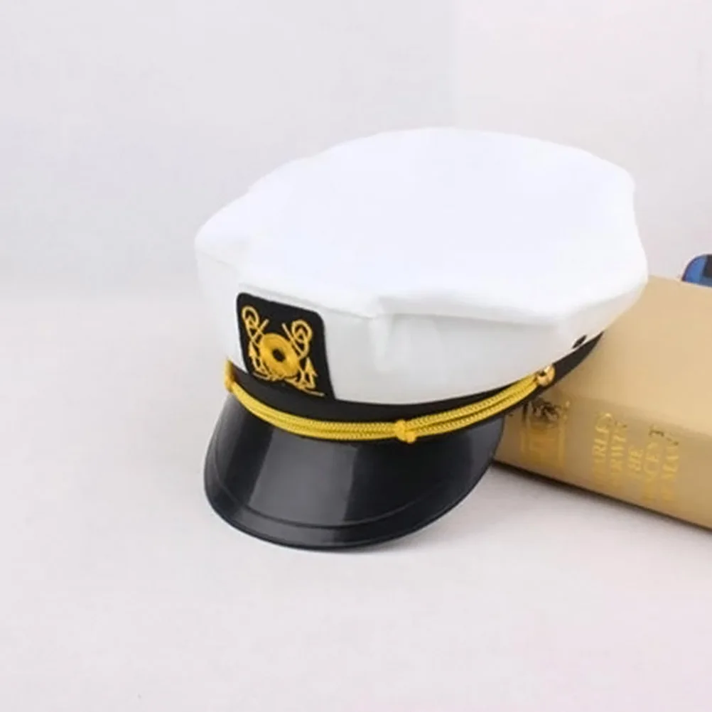 

Role Size Fits Most Flight Attendant Design Stewardess Cap For Halloween Cosplay Costume Party Air Stewardess Hat