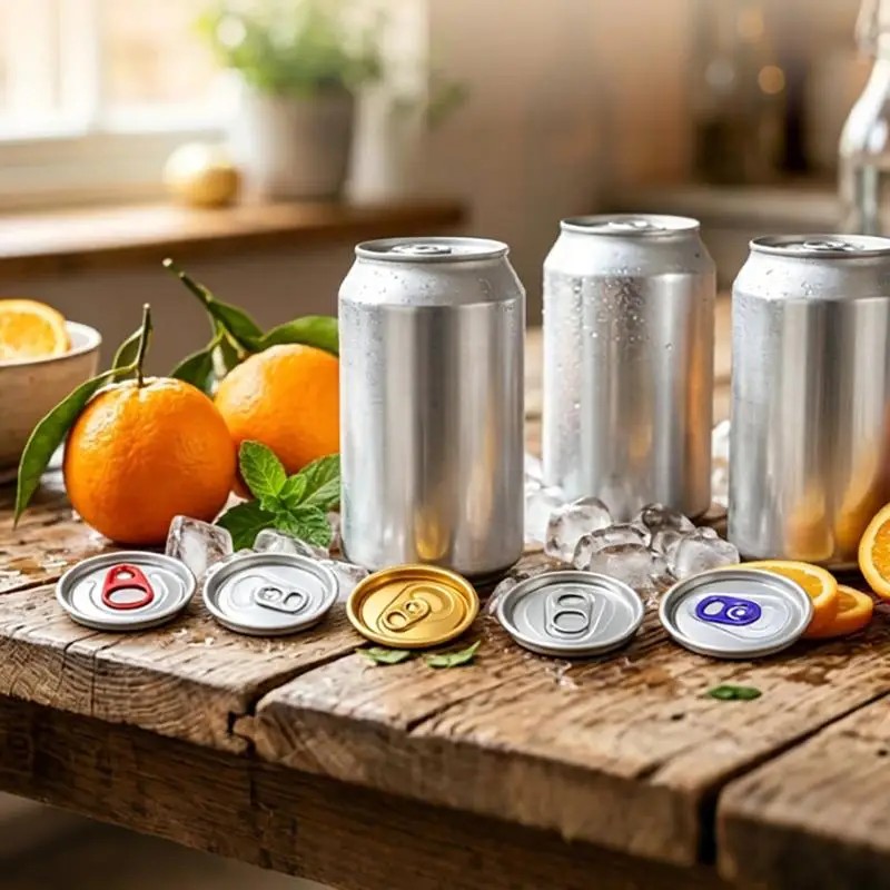 

50pcs Gold/Sliver Pull Ring Lid Beverage Soda Drink Beer Cola Lids Food Can Cover Seal Keep Fresh Cover 52mm Can Lids