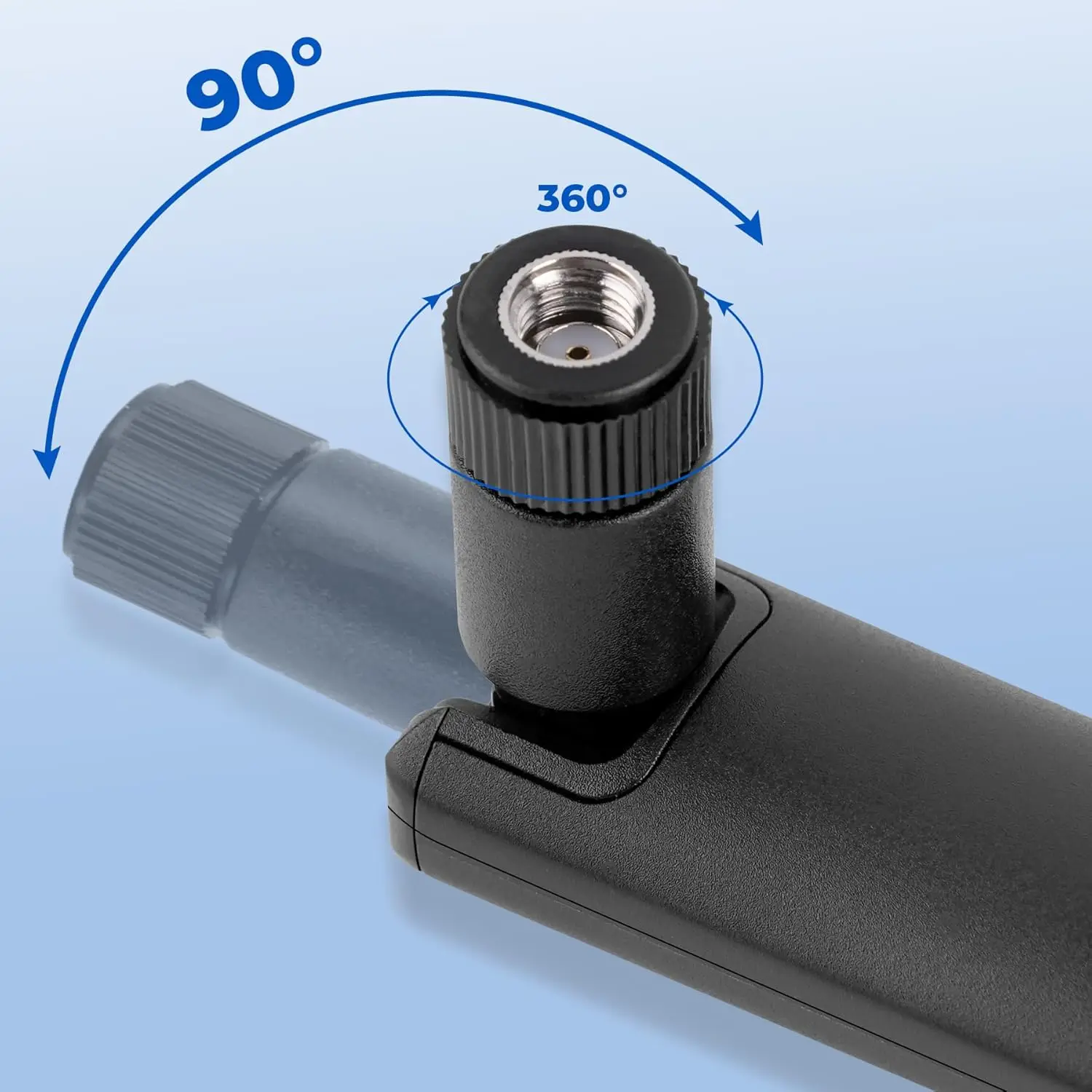 هوائي خلوي 4G LTE 5G مع موصل RP SMA ذكر، 9dBi لـ Spypoint، كاميرا Stealth Cam، Tactacam، راوتر لاسلكي، كاميرا أمان