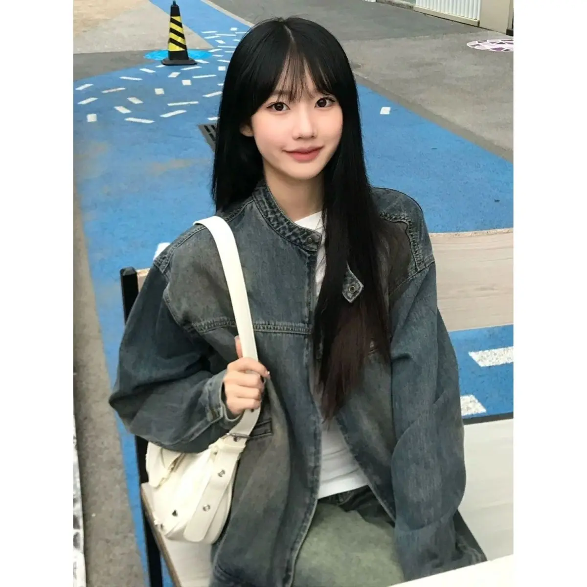 Vestes de printemps pour femmes, vêtements d'automne en velours côtelé, Patchwork, Style rétro Vintage, bouton, poche avant, Pure, Simple, basique