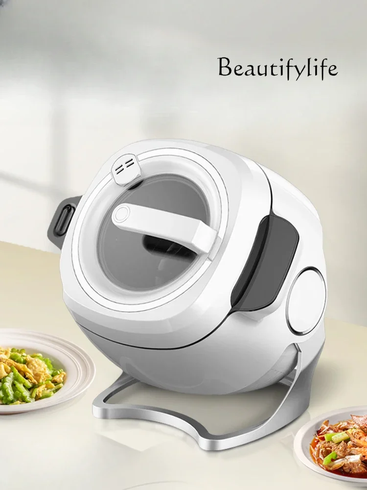 J Household automatic cooking machine Commercial multi-function intelligent cooking pot cooking  machine