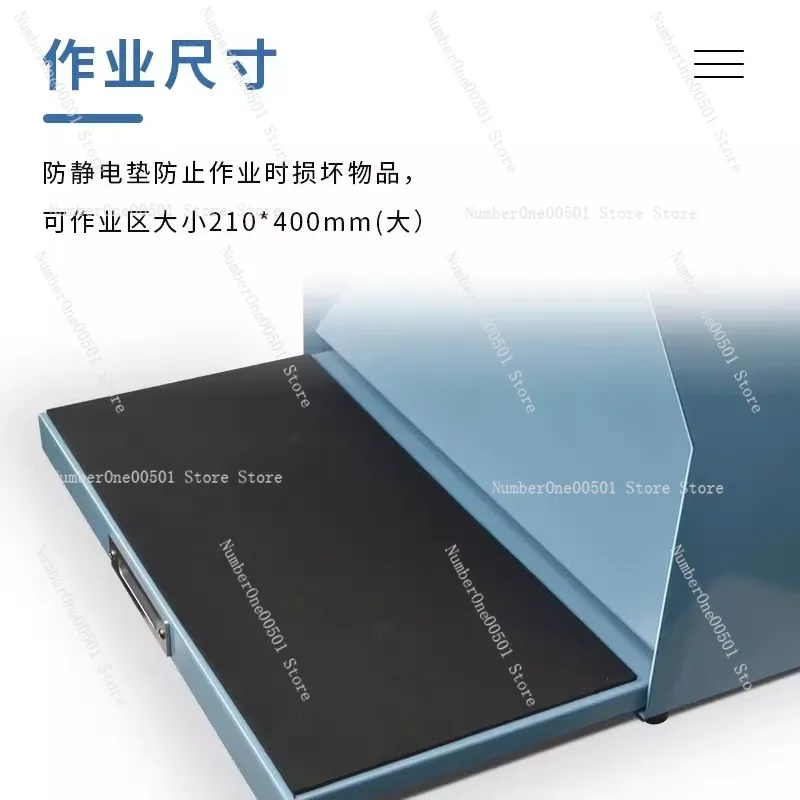 Dust Free Workstation for Phone Repair Filtration Purification Anti Static Operating Table Screen Protector OCA Replacement