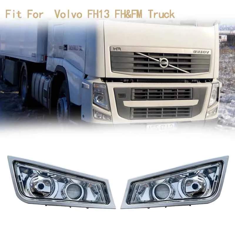 1pcs Front Fog Lamp for Volvo FH13 Truck Light Spare Parts 21297917 21297918