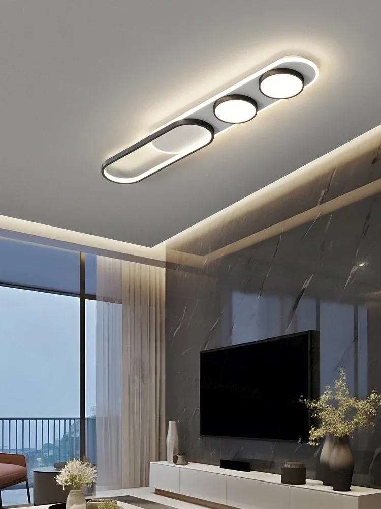 Lampadario moderno a LED lampade da corridoio luce domestica per guardaroba portico corridoio camera da letto illuminazione decorativa per interni Luminaria montata a soffitto