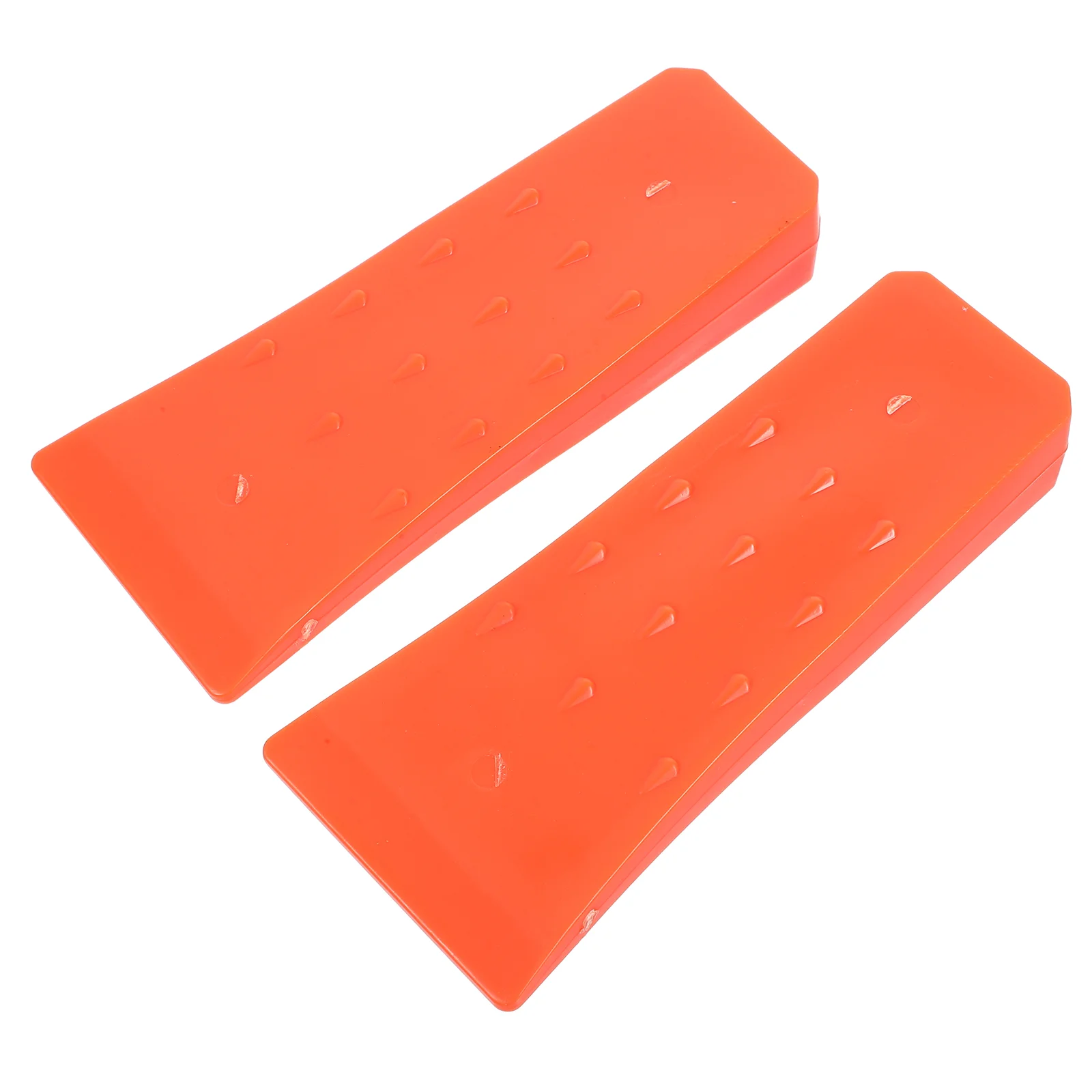 

2 Pcs Chainsaw Auxiliary Tools Wood Cutting down Bucking Wedges Logging Abs Felled Spiked Tree