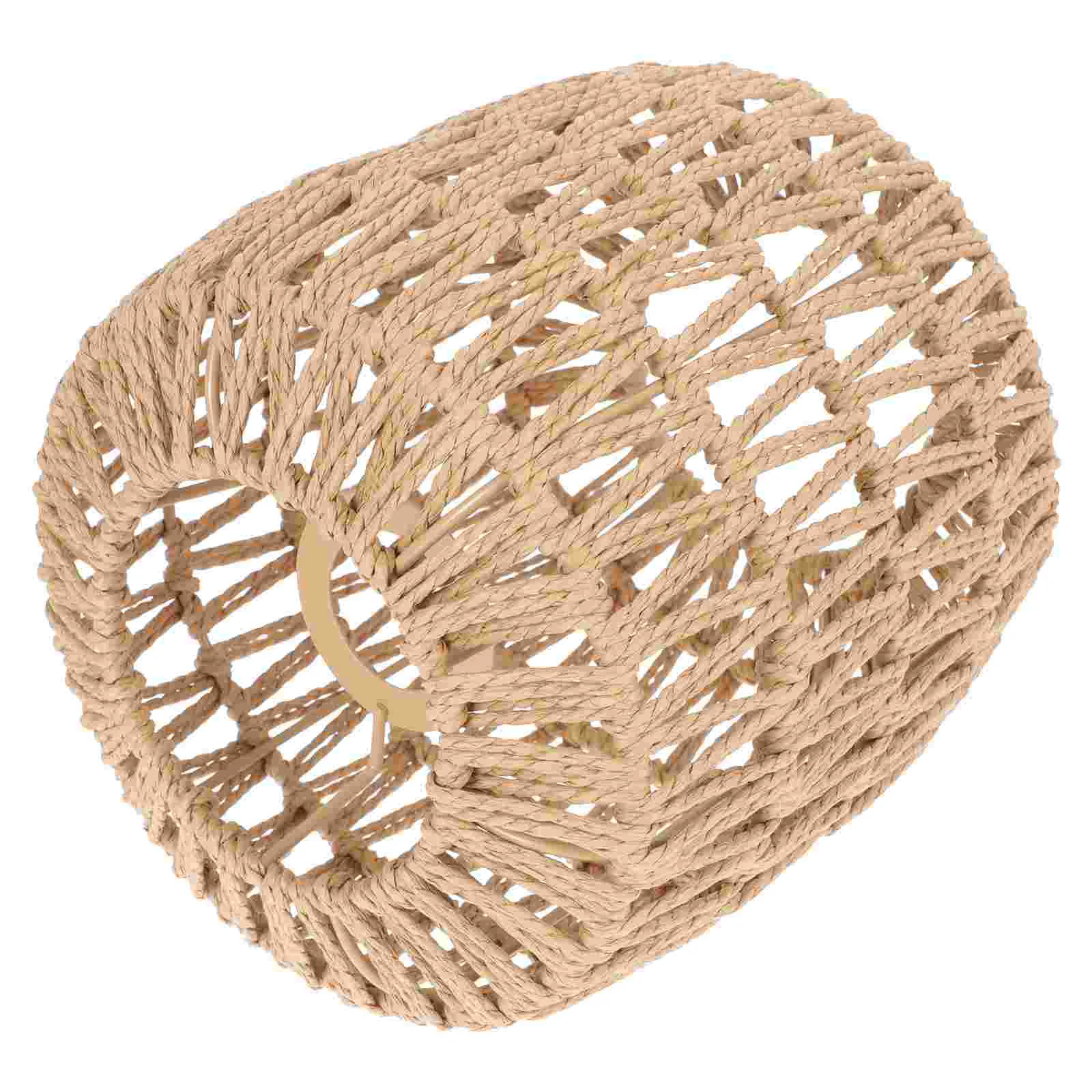 Lampshade Dining Room Artificial Rattan Ceiling Cover Wicker Creative Woven Hanging