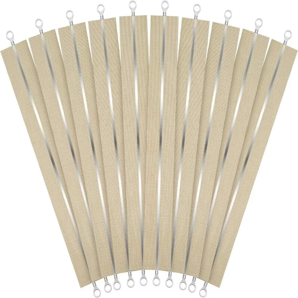 10pcs a Pack 200/300/400/500mm Heating Wire Sealers Strips Replacement Elements 2/3/4/5/8mm Width Impulse Sealer Repair Kits