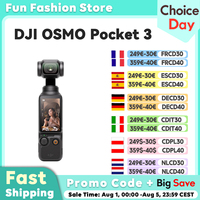 【EU Ship】DJI OSMO POCKET 3 ActiveTrack 6.0 3-Axis Stabilization 10-Bit D-Log M ColorOSMO POCKET 3