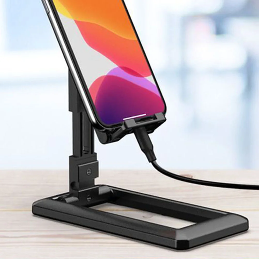 Mobile Phone Stand Desktop Bedside Lazy Cell Tripod Holder Foldable for Home Adjustable