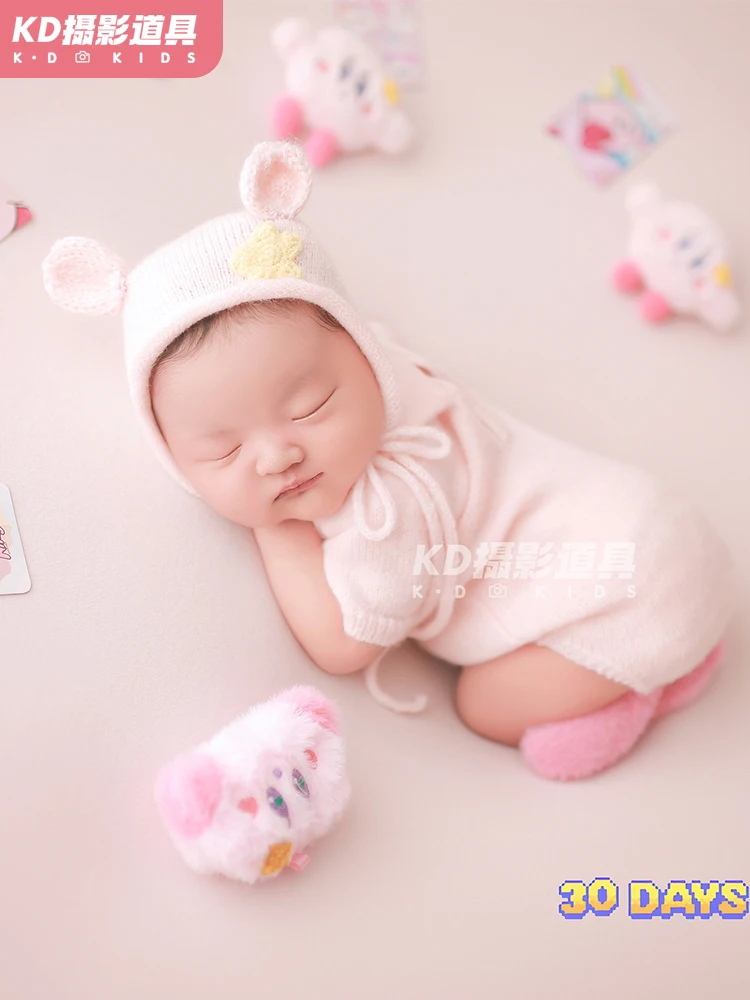 Photography Full Moon Photography Props Newborn Baby Cartoon Clothing Studio Childrens Theme 아기 코스프레