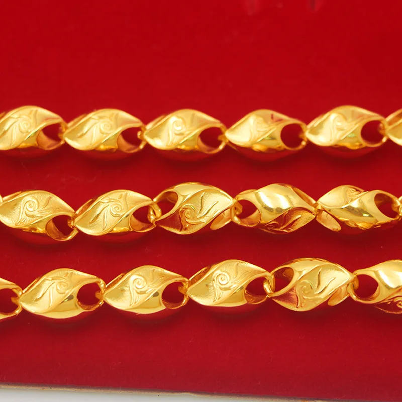 Phoenix Fire Necklace for Men, Gift, Birthday Present 9999gold
