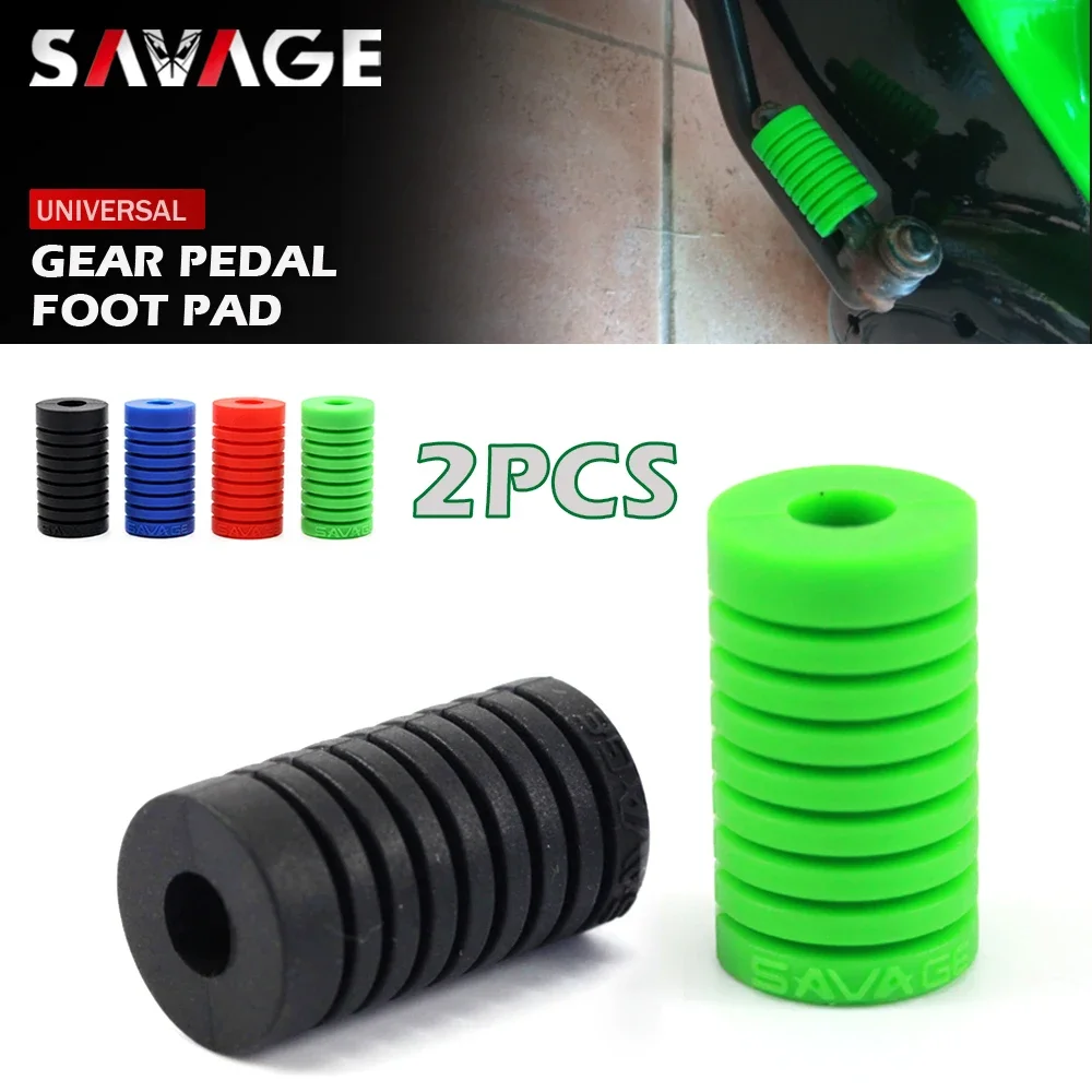 Foot-Operated Gear Pedal Foot Pad For KAWASAKI Z125 Z250 Z300 Z650 Z750 Z800 Z900 Z1000 Z1000SX KLE KLR 650 Shift Lever Covers