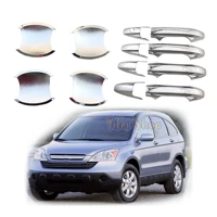 Cubierta protectora cromada para manija de puerta de coche, accesorio para Honda CRV, CR-V, CR V 2007, 2008, 2009, 2010, 2011, estilo pasta