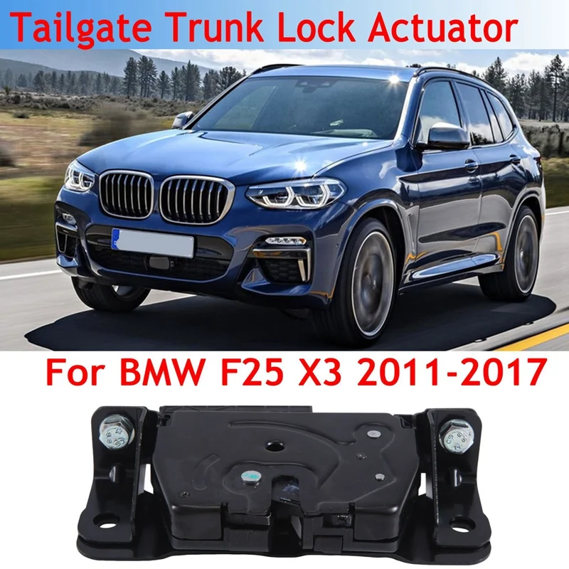 

Car Rear Tailgate Trunk Lock Actuator For BMW F25 X3 2011-2017 F32 428I Gran Coupe 51247233025/51217315021 Replacement Parts