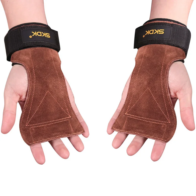 Fitness Handschuhe Aus Rindsleder Für Krafttraining Und Grip_voghion.com
