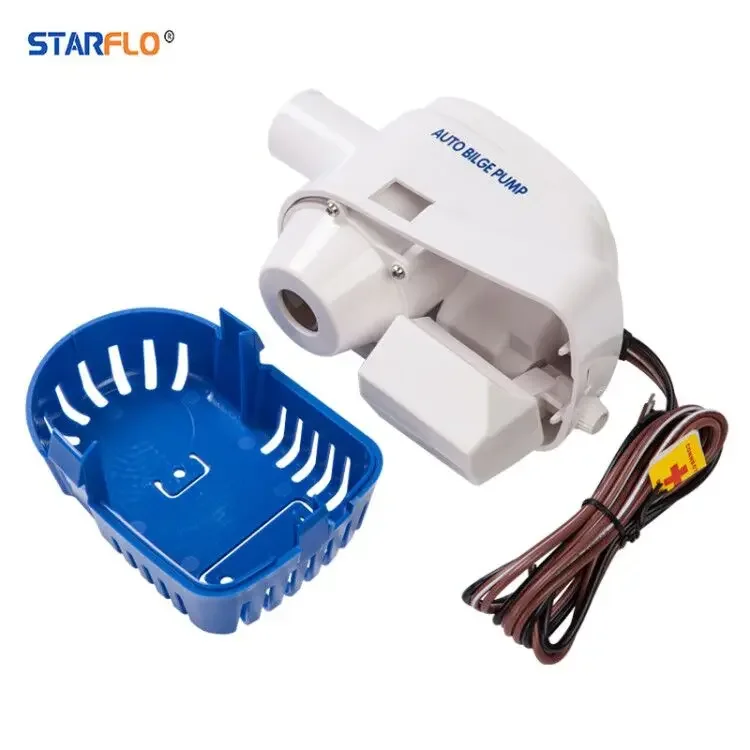 STARFLO 600GPHG 750GPH 1100GPH  electronic best battery operated bilge pump with float switch for boat