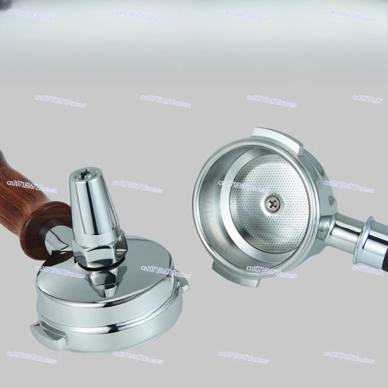

Coffee Machine Tea Extraction Handle E61 Brewing Head Universal 58MM Stainless Steel Solid Wood Handle, Coffee Extraction