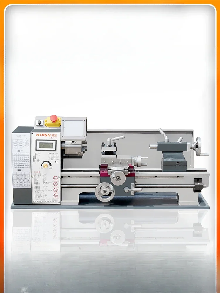 Multifunctional household small lathe, miniature precision metalworking desktop mini woodworking 210 instrument machine