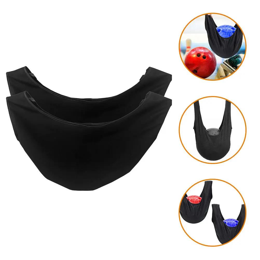 

2Pcs Portable Bowling Ball Wipe Cloth Cleaning Bag Microfiber Polishing Towel Reusable Professional Cushion for Smooth Game Play