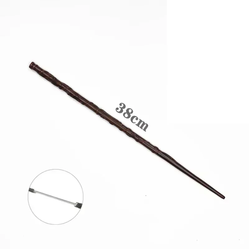 Neuer Anime-Cosplay-Metallstab, magischer Zauberstab, Harri-Dekoration, Spielzeugzubehör für Bacchetta Di, Plastik-Zauberstab. – Detail 18