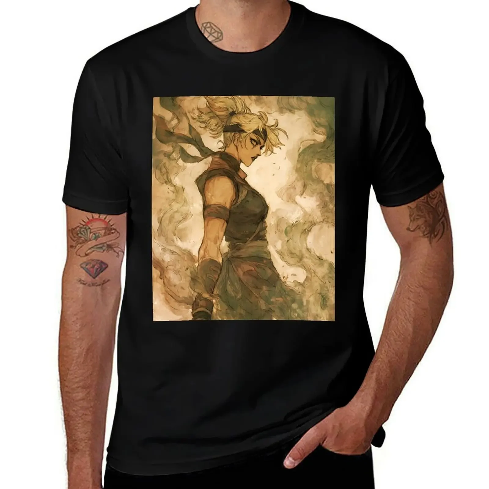 

Soldier Sonya Blade Mortal Kombat T-Shirt graphic shirts summer top new edition Personalized t-shirt shirts men