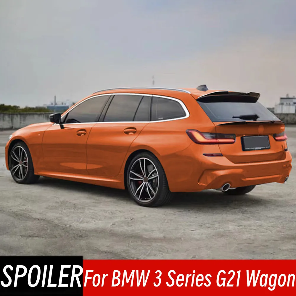 For 2019+ BMW 3 Series G21 Wagon 320i 330i M340i 320d M340d 330e Rear Trunk Lid Rear Window Spoiler Wings Car Accessories Part