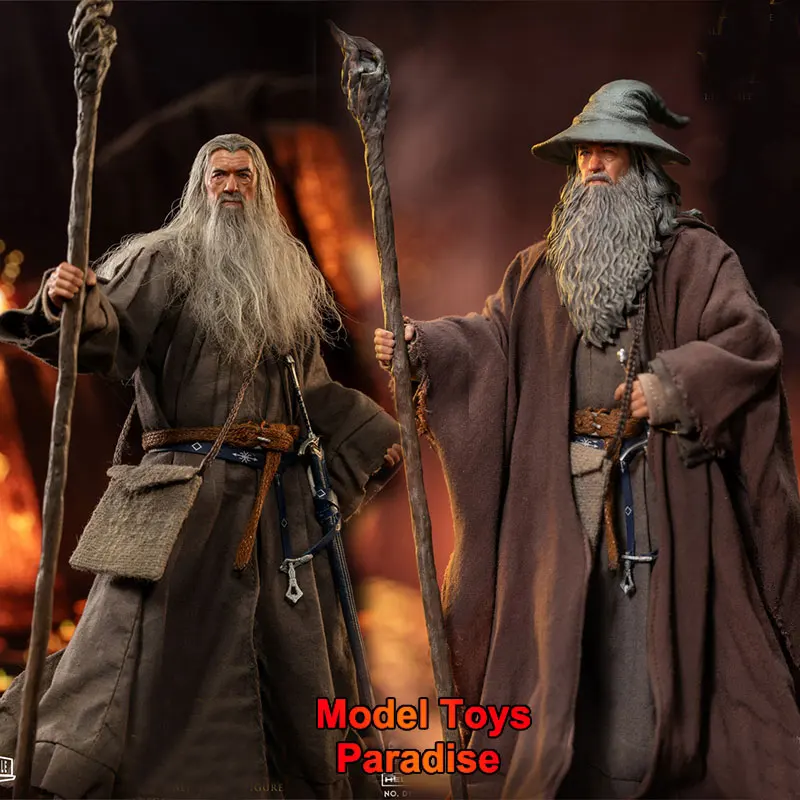 Hot Sales DYM202401 1/12 Collectible Toys Hell Grey Robe Wizard Men Soldier Full Set 6inch Action Figure Model For Fans Gifts