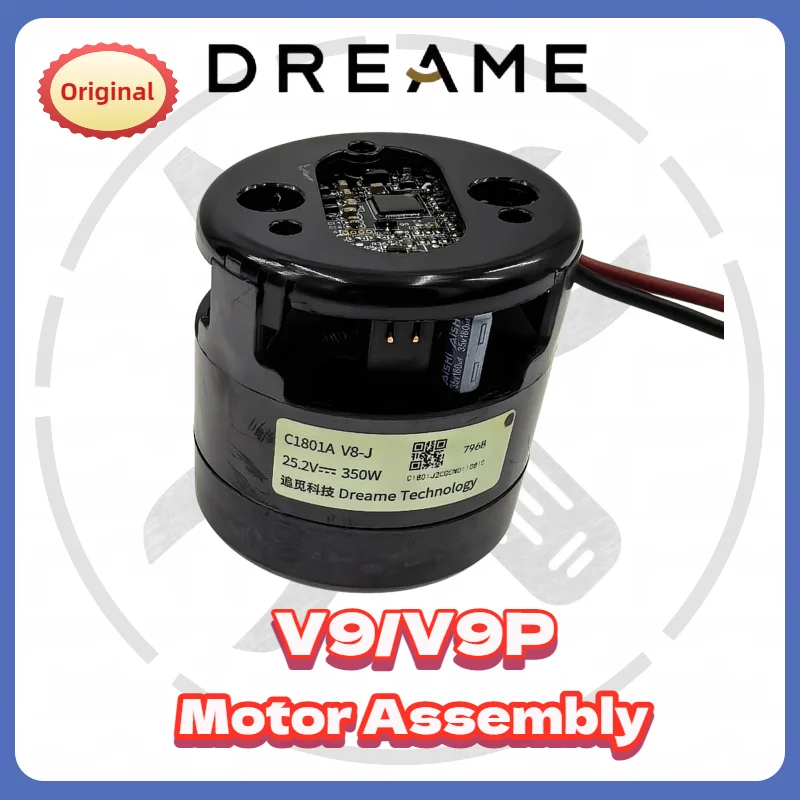 Dreame V9 Vacuum Motor Control Board Assembly C1801A V8-J 25.2V 350W Replacement Part