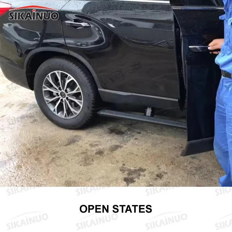 Electric Running Board Side bar Retractable Foot Steps Auto Exterior Accessories Automatic Stirrups for Ssangyong Rexton G4 Y450