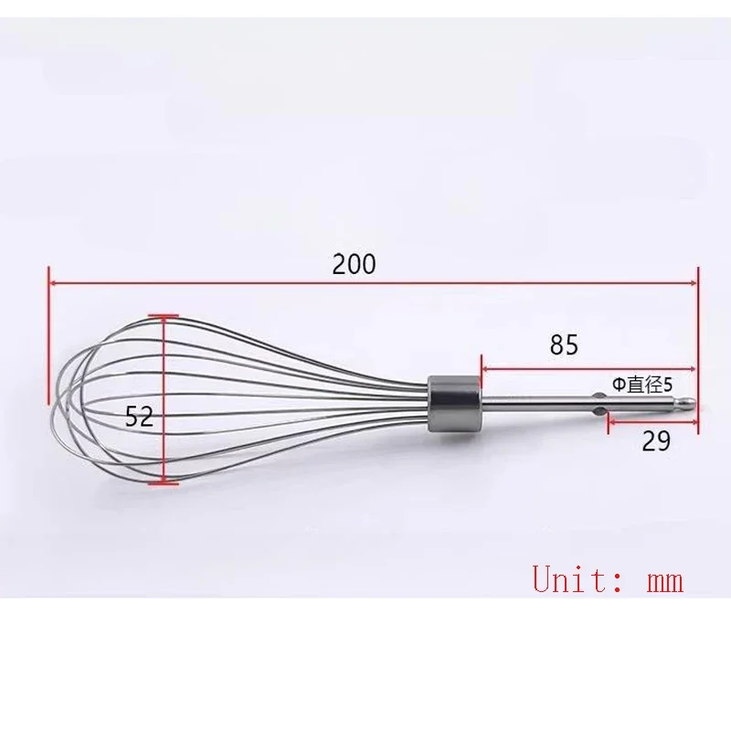 2PCS for Philips HR3700 electric whisk mixer bar 12 line bar stainless steel beating head accessories