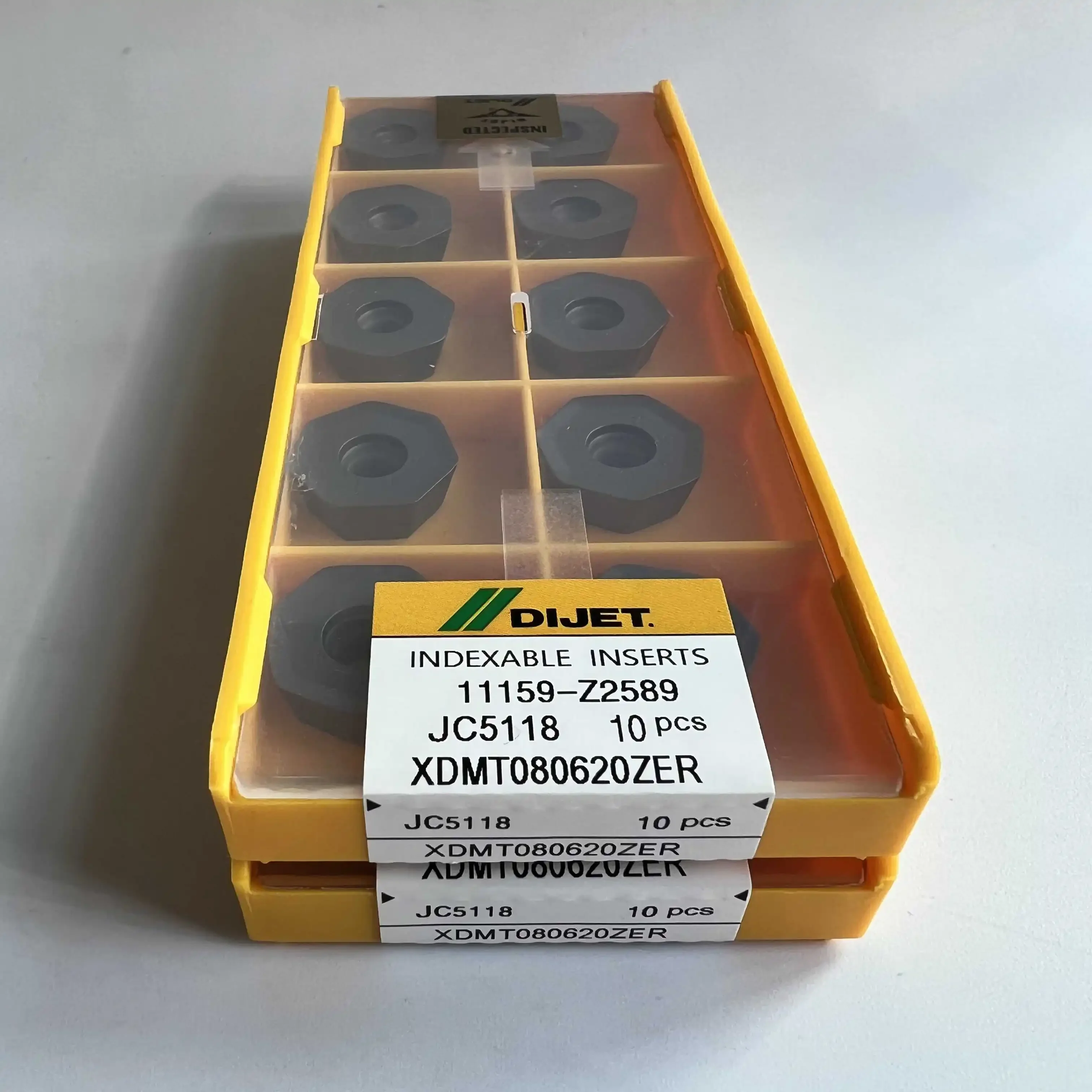 

XDMT080620ZER JC5118 /Carbide inserts 10Pcs