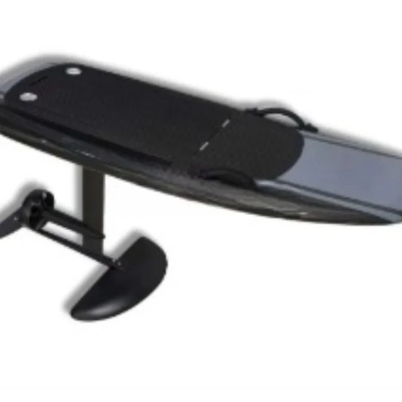 Hydrofoil surfboard, electric inflatable offshore water board with battery motor for surfing and paddle boarding