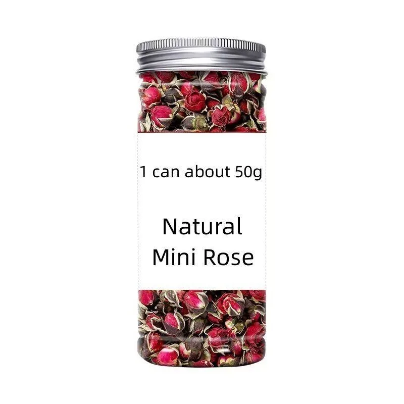 Natural Jasmine Lavender Dried Flowers Aromatic Rose Buds For Homemade Fragrance Incense Sachet Soap Wedding Candle Making 1 Can