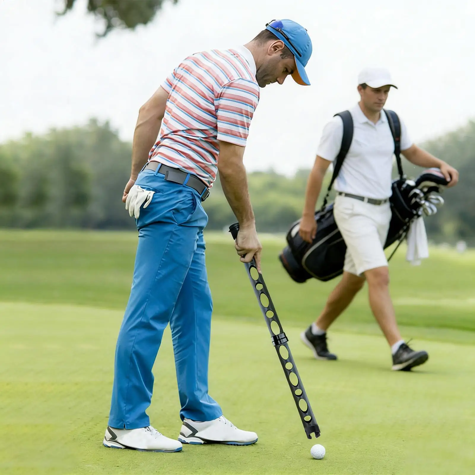 Golf Ball Retriever Tube Golf Pickup Carrier Accessories Ball Pick Up Retriever For Men Women Wife Family Friends Players view 3