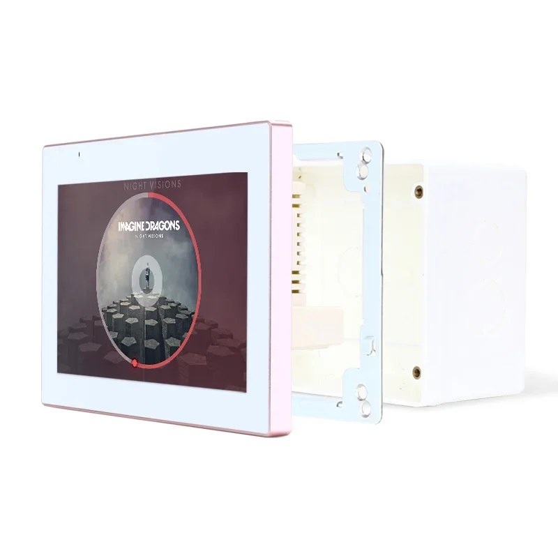 Inwall mount 7 inch touch screen RK3128 Quad core Android tablet for background music player